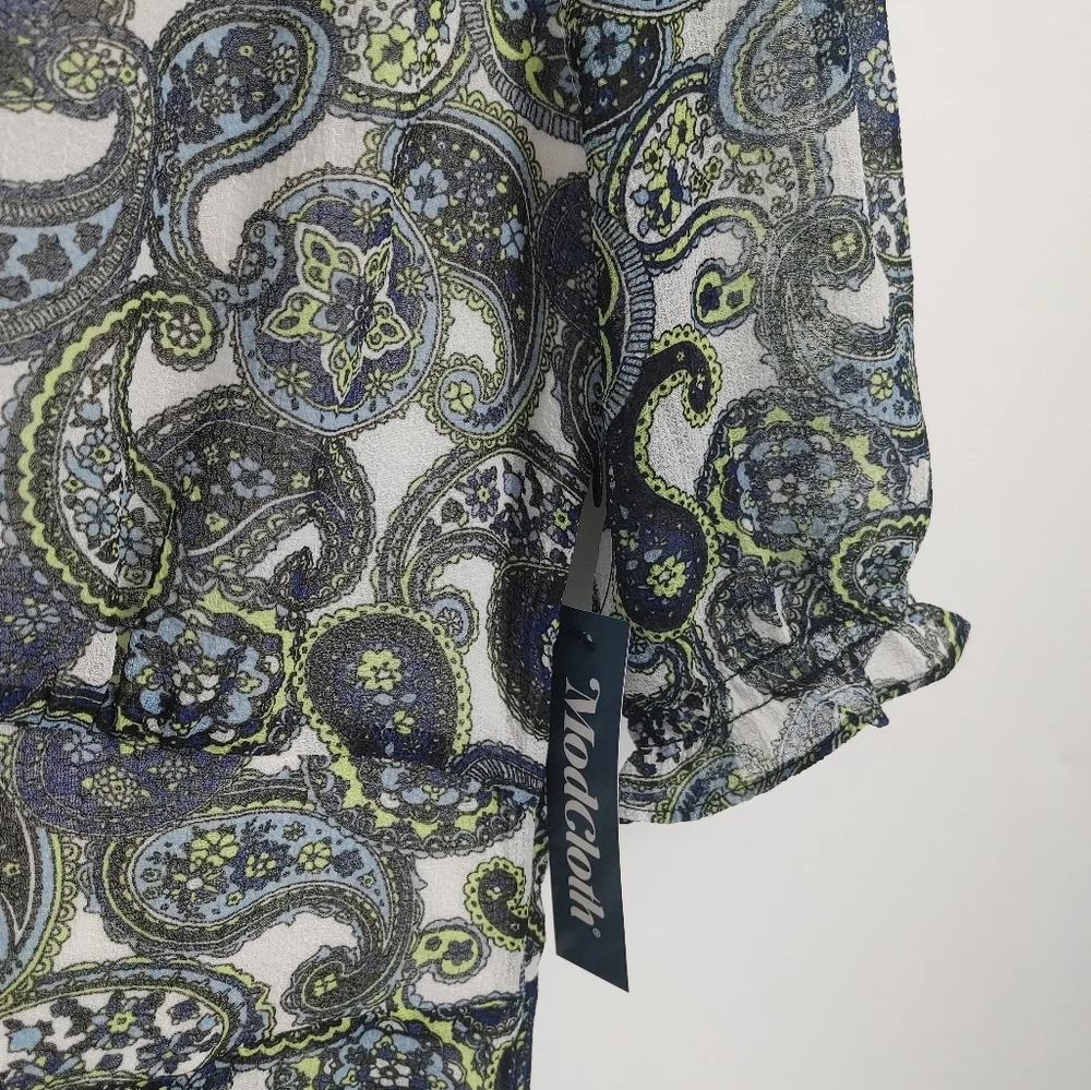 ModCloth | printed dress - Picture 5 of 10
